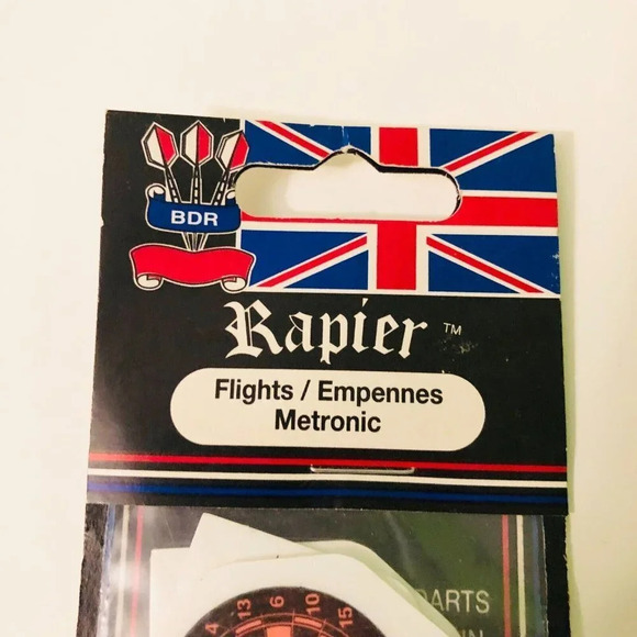 Vtg Rapier Dart Flights 2 Packs Made  in England - Picture 11 of 14